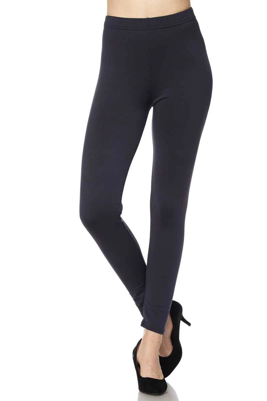 Cozy Faux Fur Lined Leggings from Small to 3X