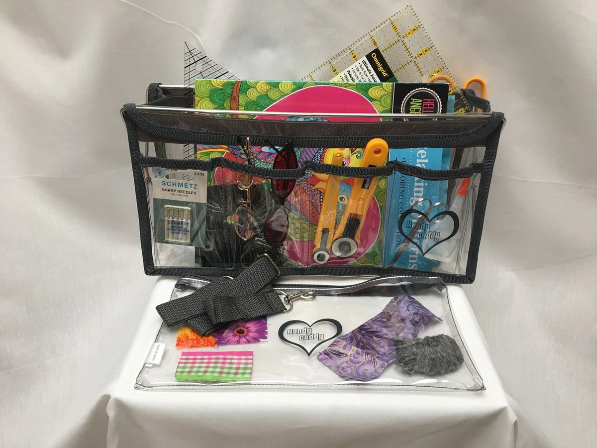 6 piece Handy Caddy Deluxe & Matching See Through Tote