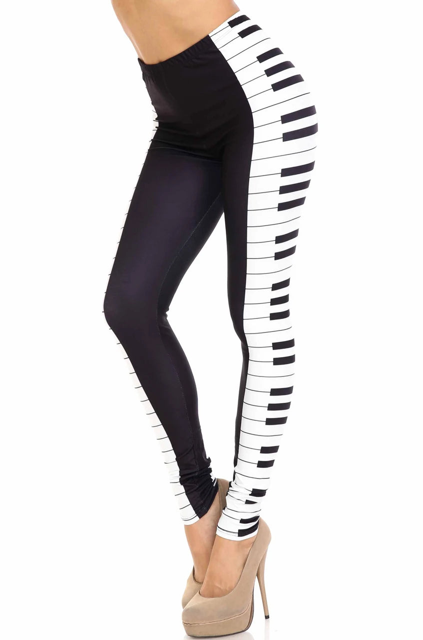 Piano Keys for Music lovers Leggings Irresistible Leggings