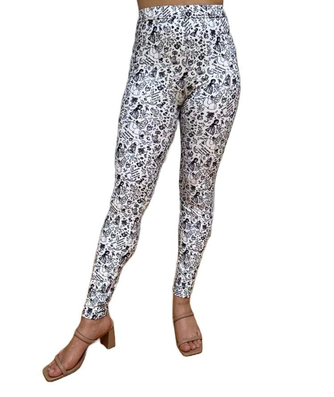 Alice - White Leggings