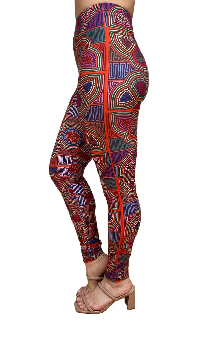 New! Mola print Leggings
