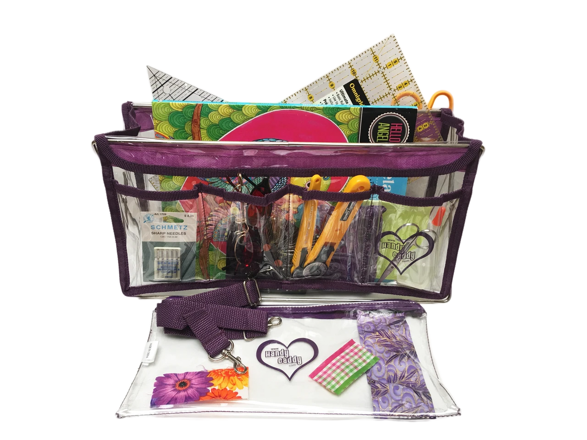 6 piece Handy Caddy Deluxe & Matching See Through Tote