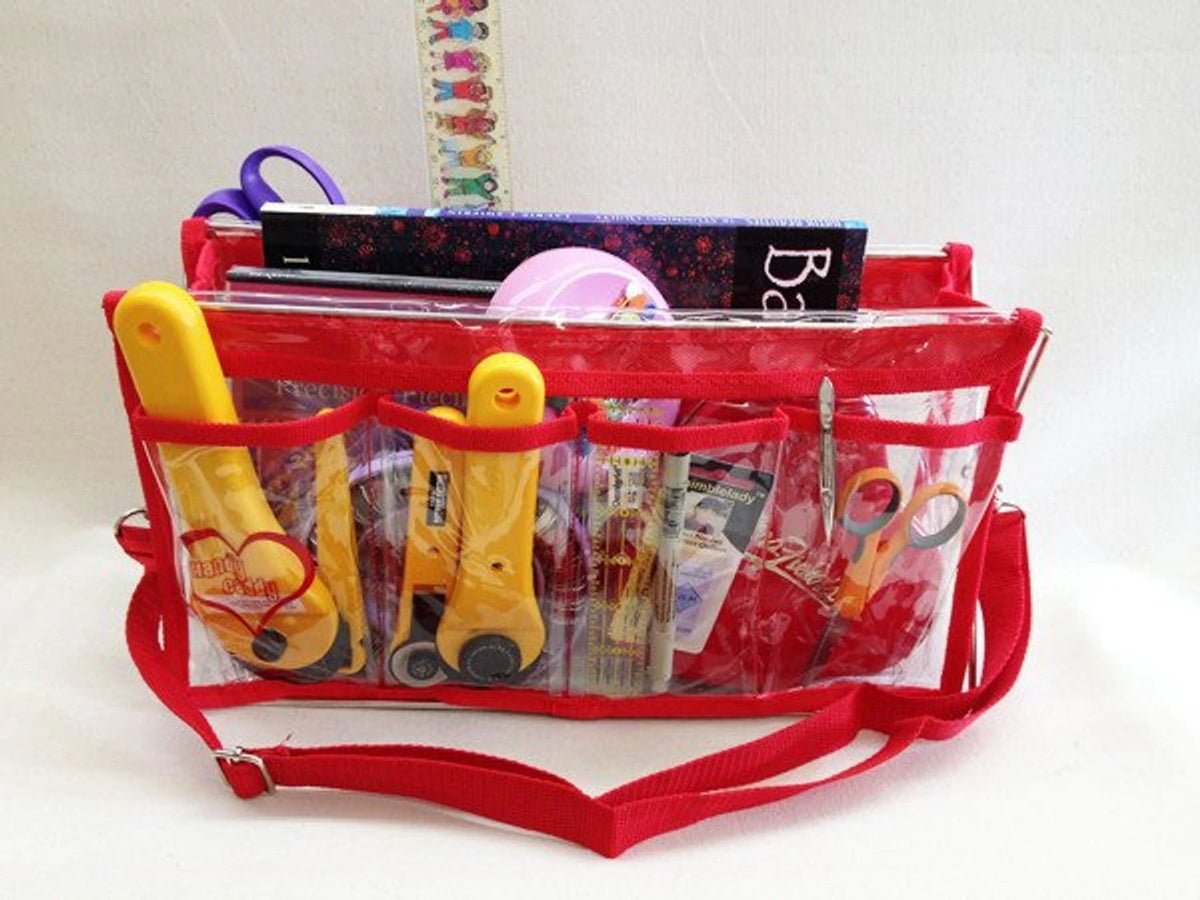 6 piece Handy Caddy Deluxe & Matching See Through Tote