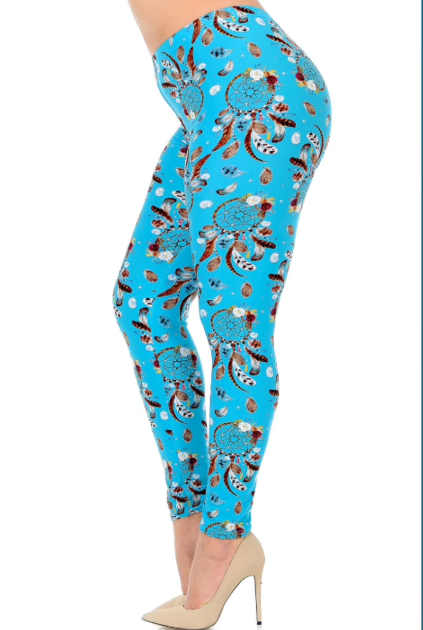 Blue Sky Dreamcatcher Leggings
