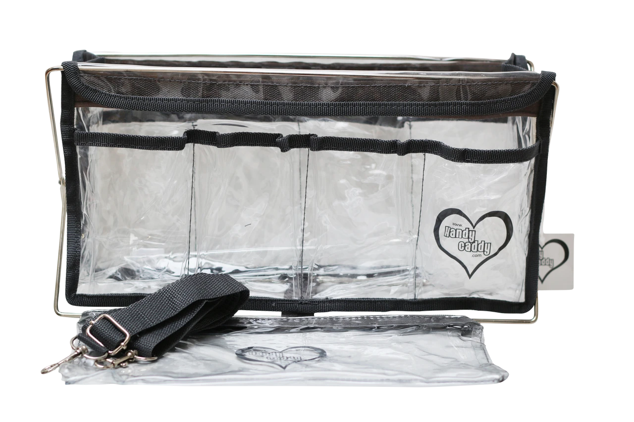 6 piece Handy Caddy Deluxe & Matching See Through Tote
