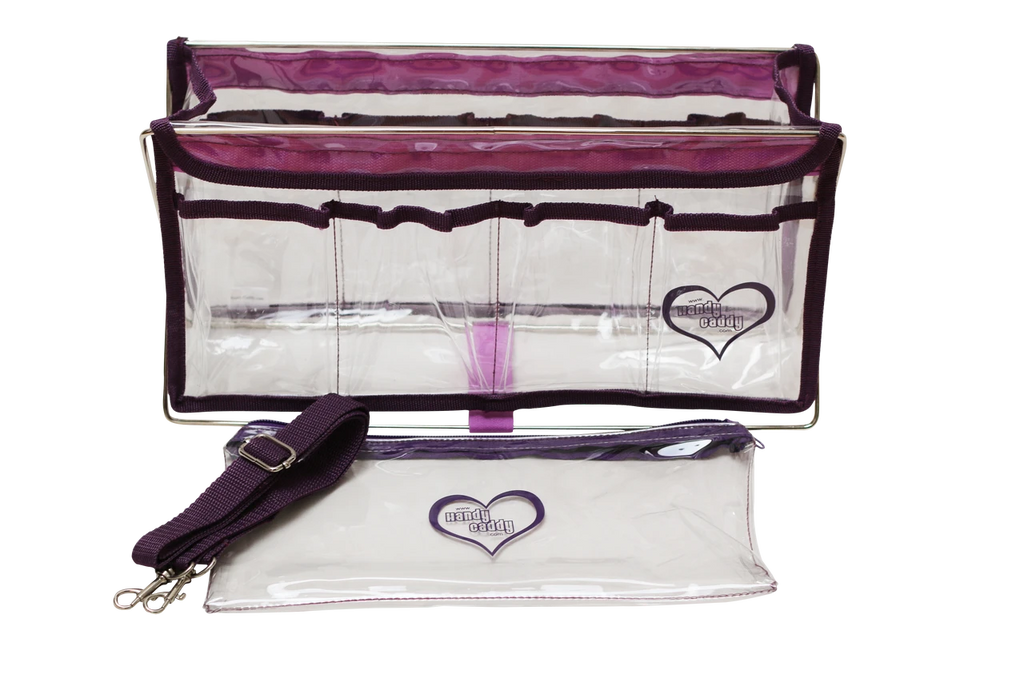 6 piece Handy Caddy Deluxe & Matching See Through Tote