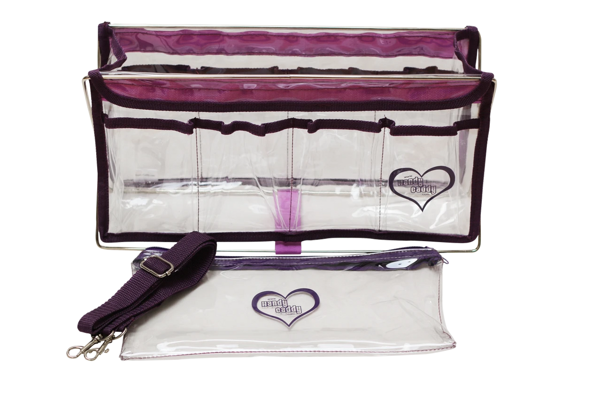 6 piece Handy Caddy Deluxe & Matching See Through Tote