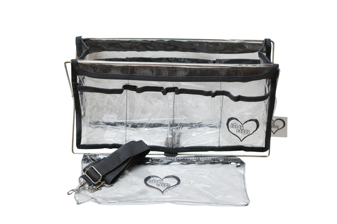 6 piece Handy Caddy Deluxe & Matching See Through Tote