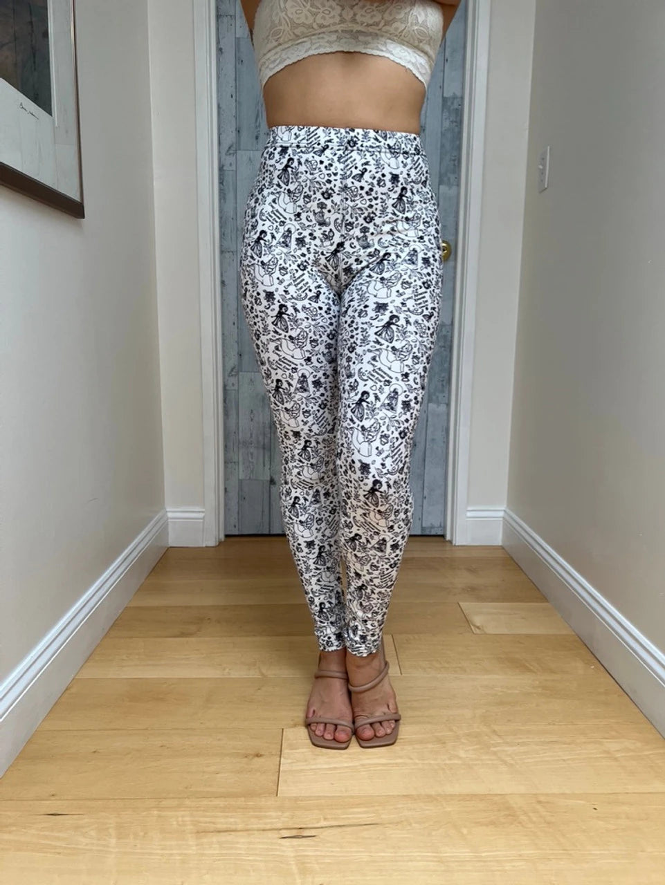 Alice - White Leggings