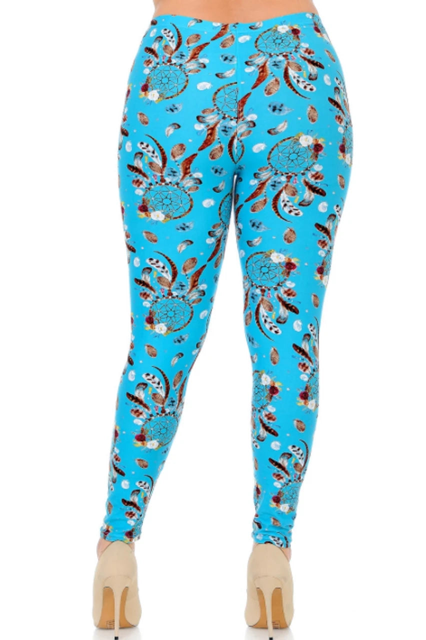 Blue Sky Dreamcatcher Leggings