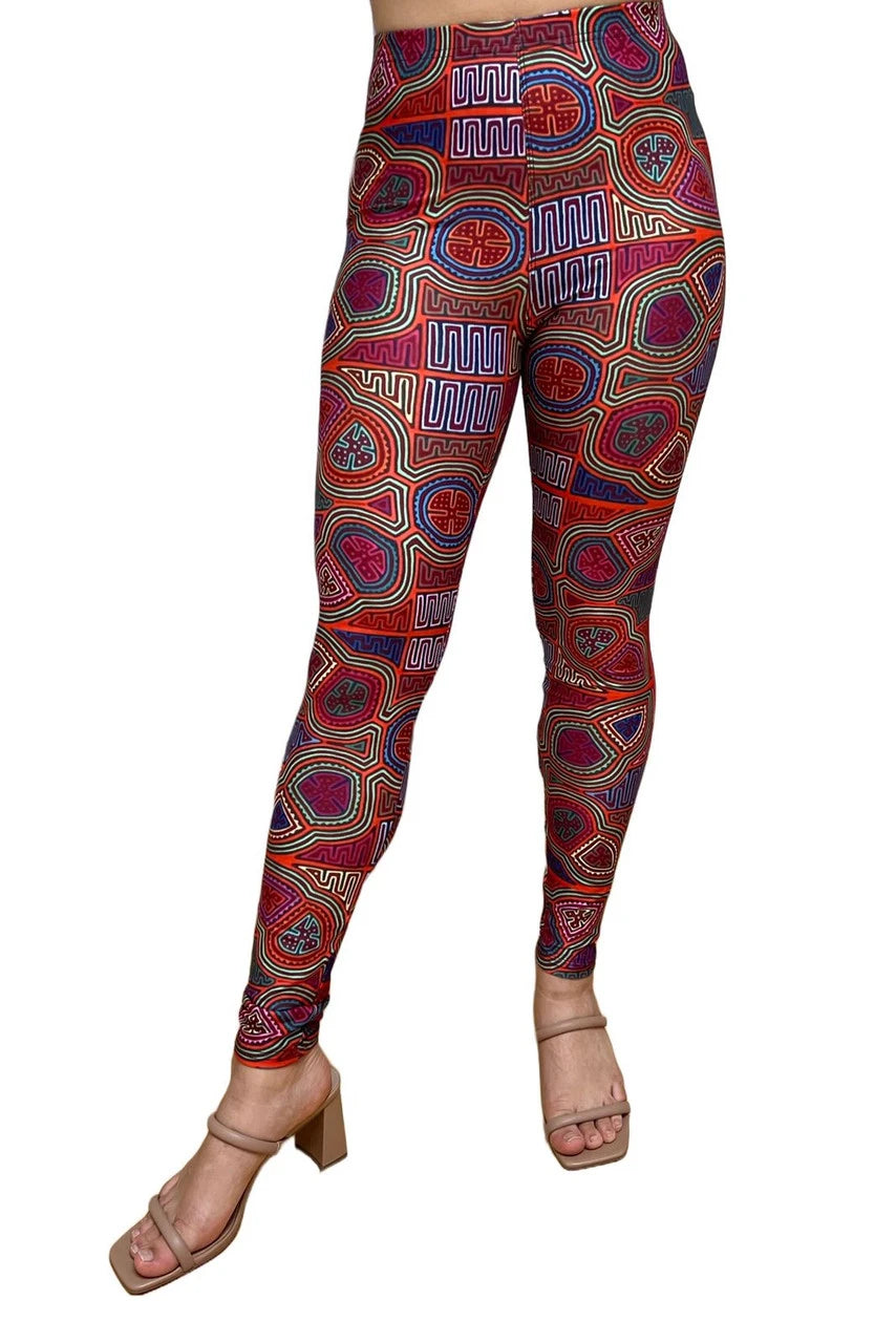 New! Mola print Leggings