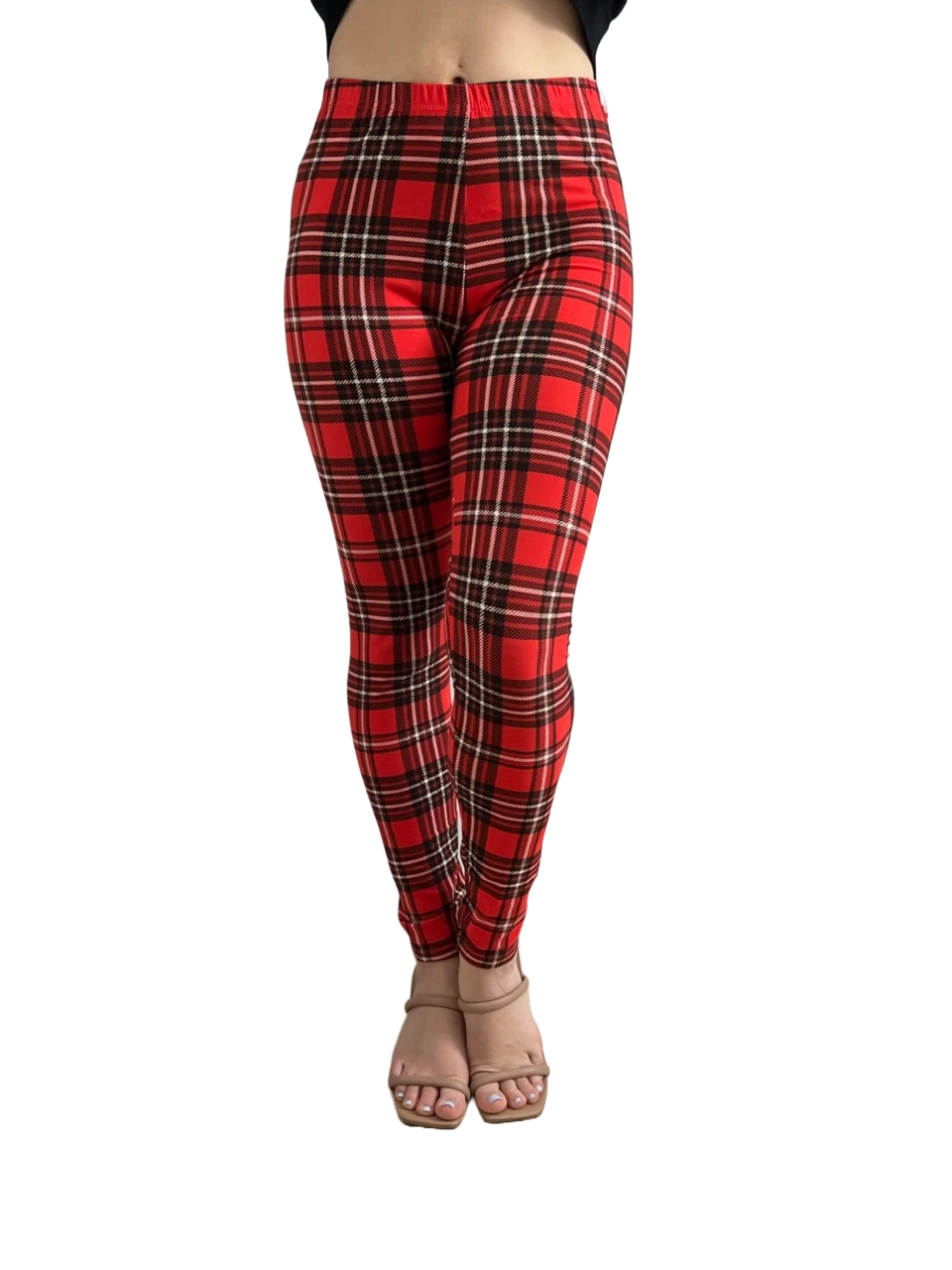 Irresistible Traditional Winter Plaid Leggings