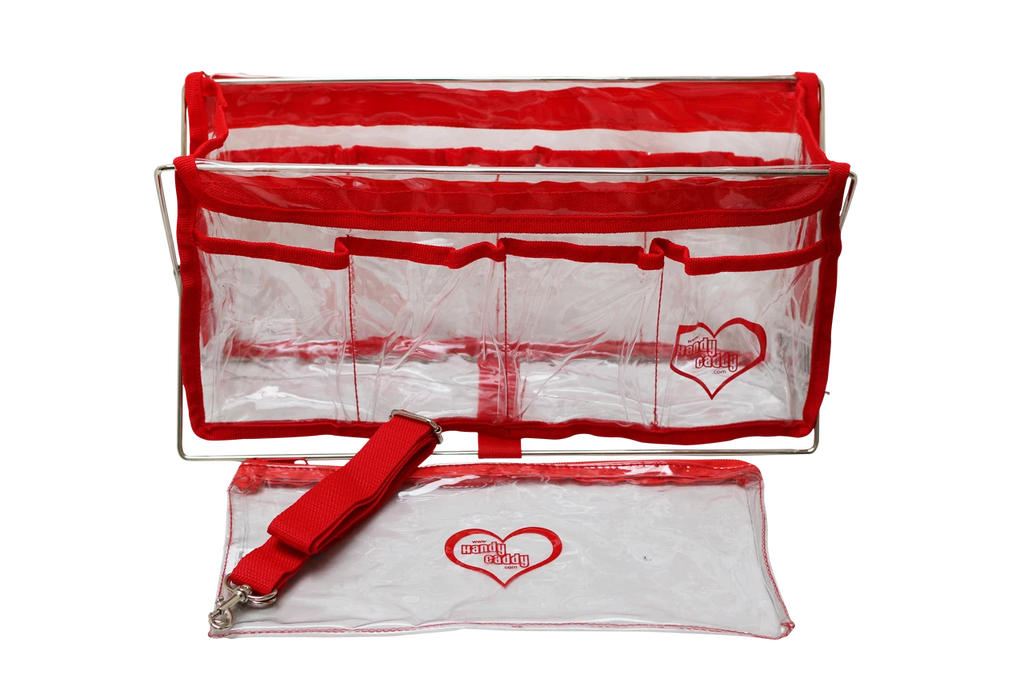 6 piece Handy Caddy Deluxe & Matching See Through Tote