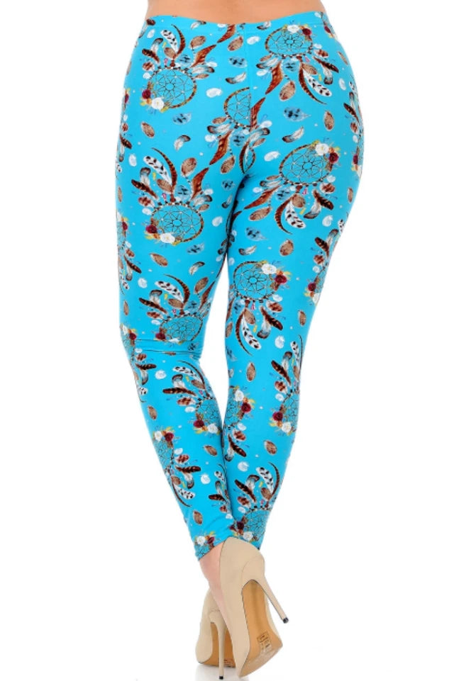 Blue Sky Dreamcatcher Leggings