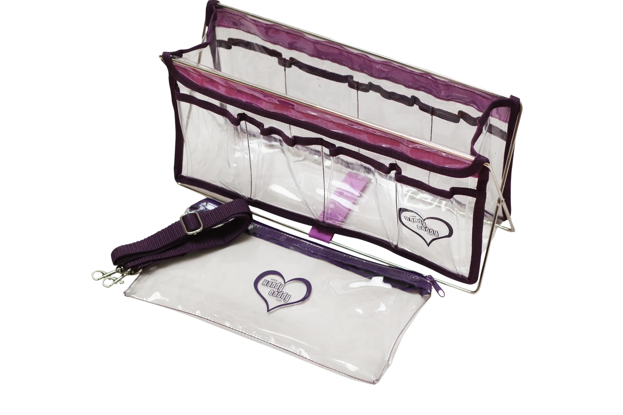 6 piece Handy Caddy Deluxe & Matching See Through Tote