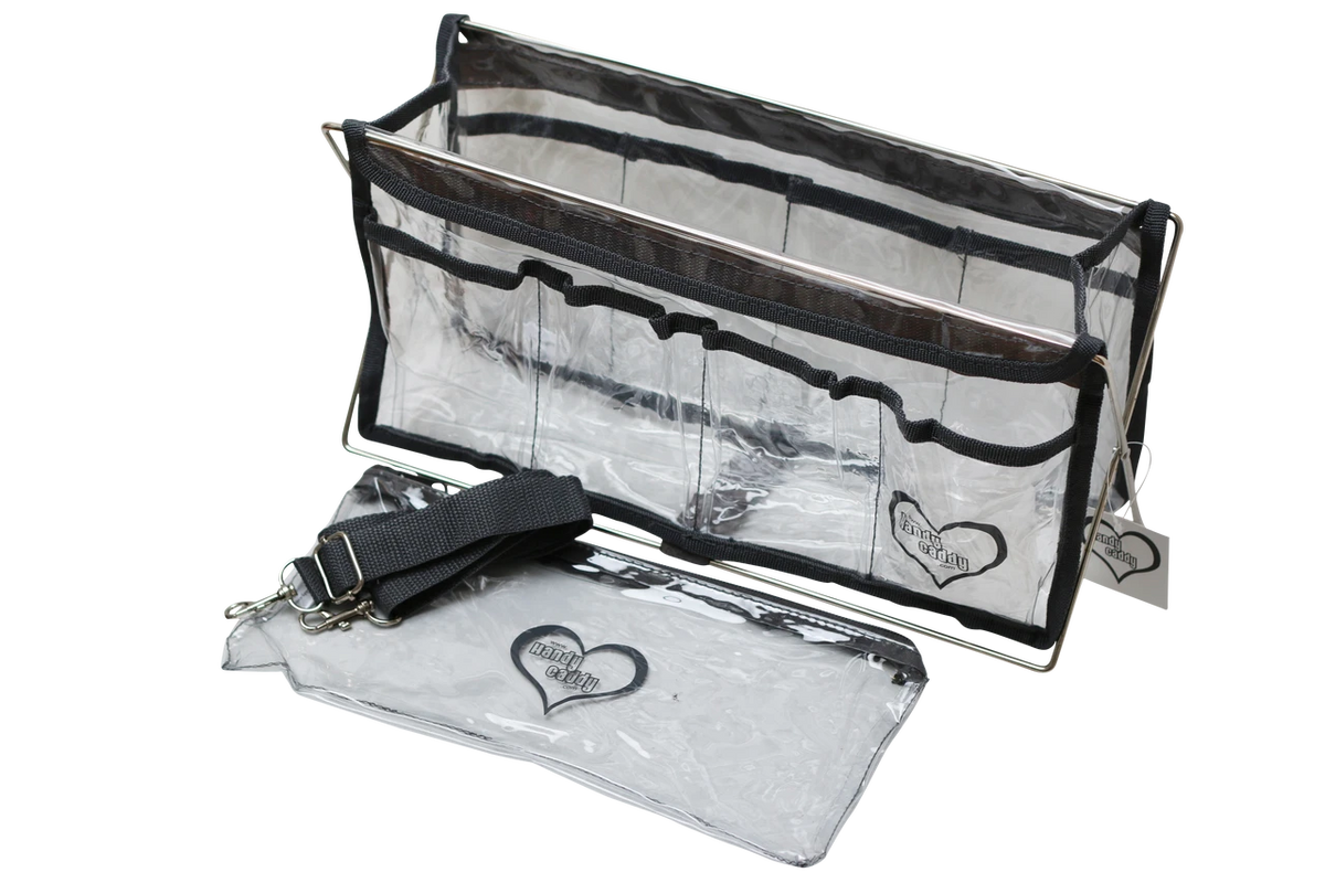 6 piece Handy Caddy Deluxe & Matching See Through Tote