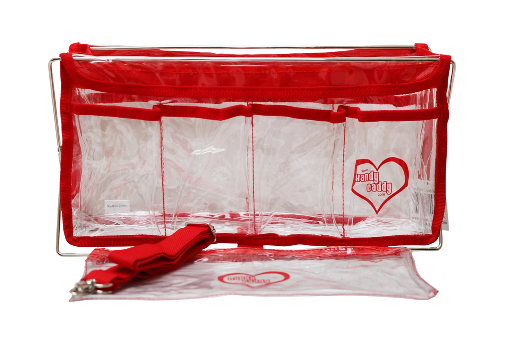 6 piece Handy Caddy Deluxe & Matching See Through Tote