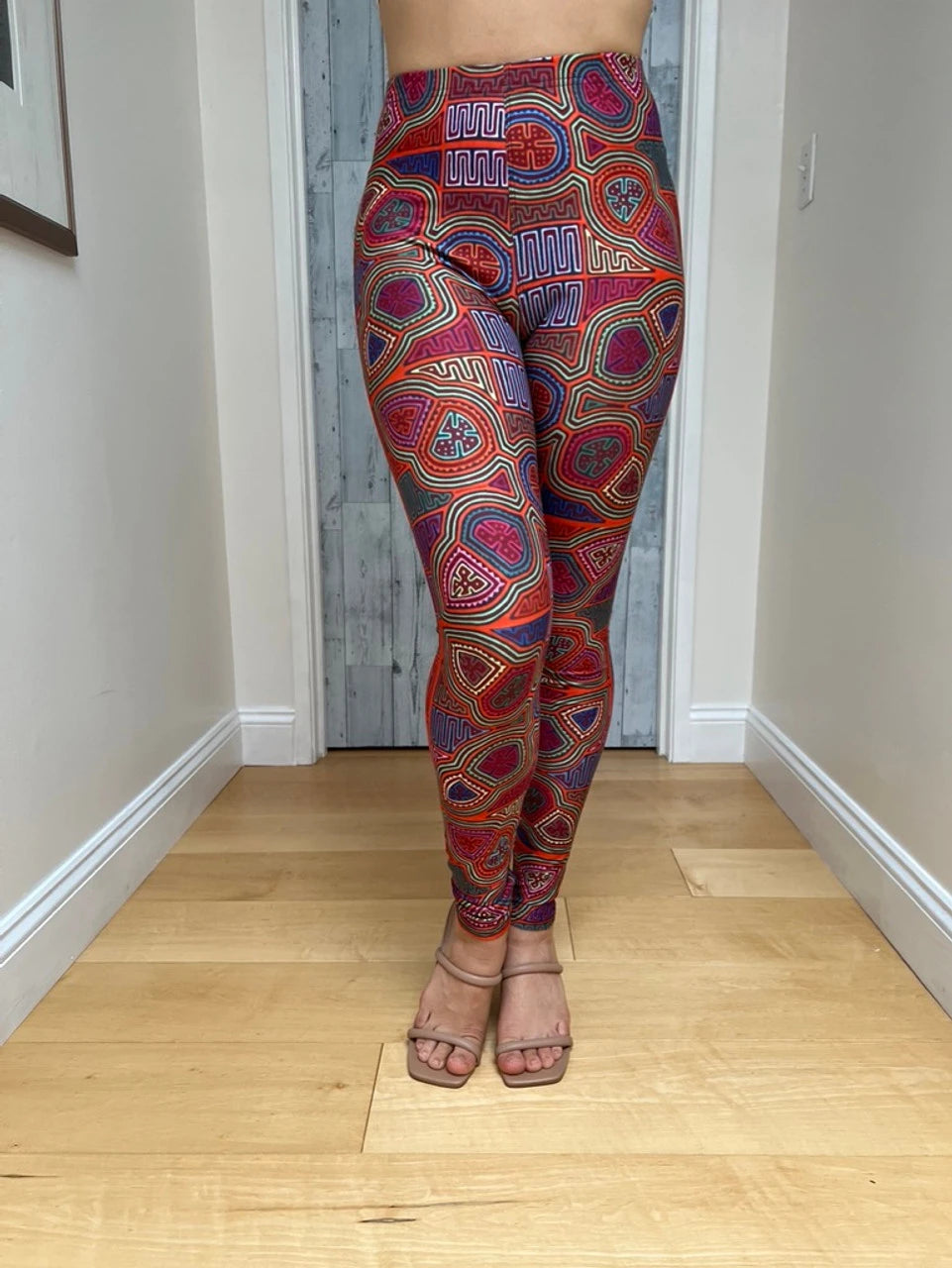 New! Mola print Leggings