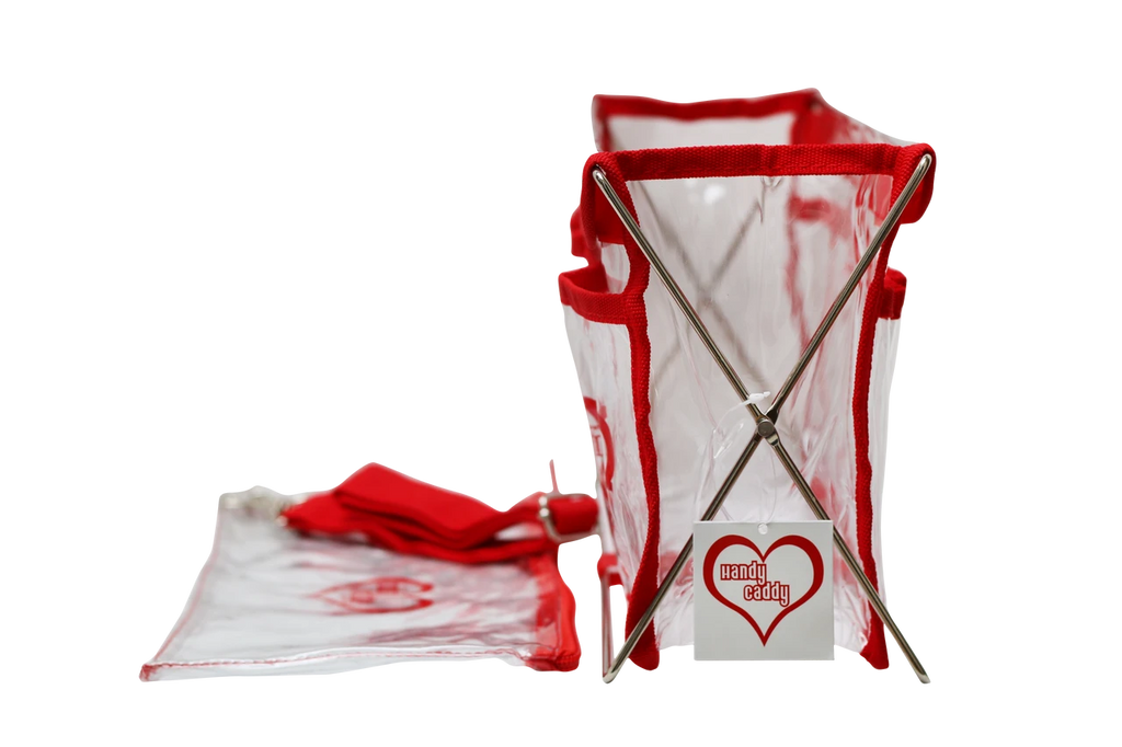 6 piece Handy Caddy Deluxe & Matching See Through Tote