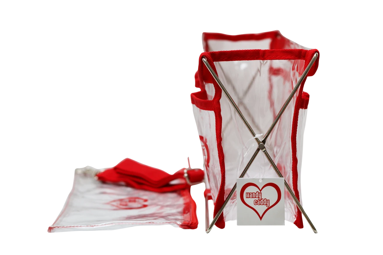 6 piece Handy Caddy Deluxe & Matching See Through Tote