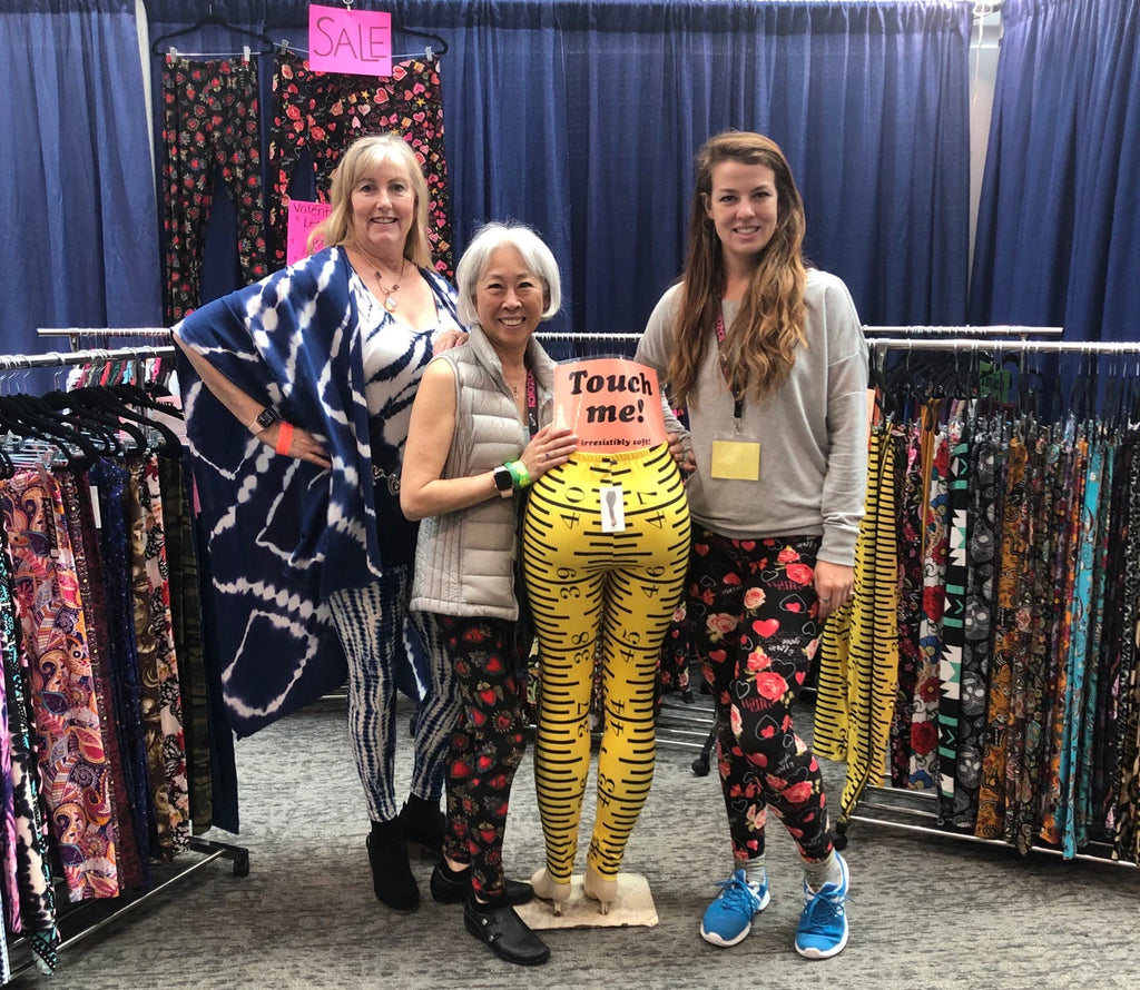 Yellow Ruler or Measuring Tape Leggings with hidden back pocket