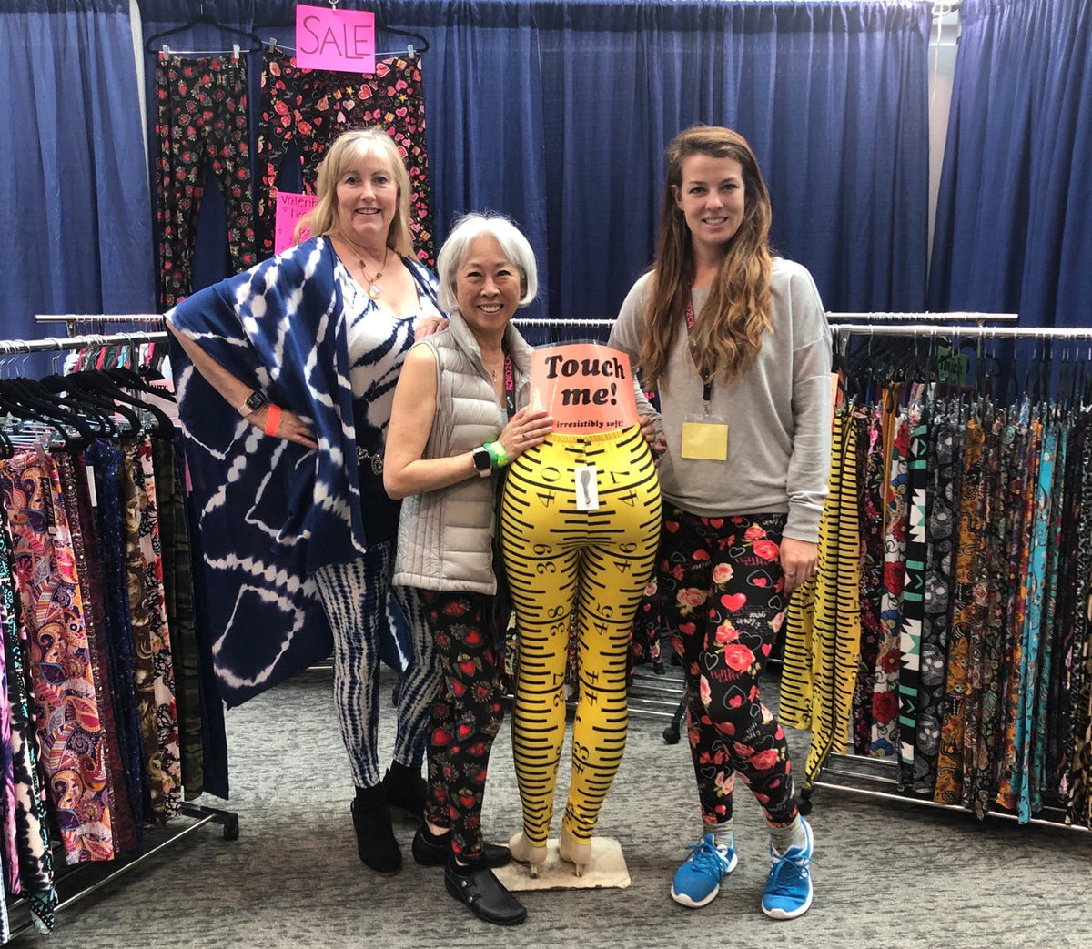 Yellow Ruler or Measuring Tape Leggings with hidden back pocket