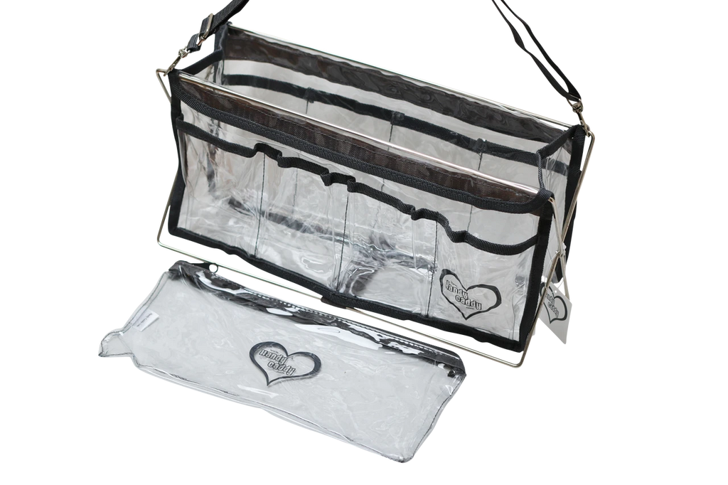 6 piece Handy Caddy Deluxe & Matching See Through Tote