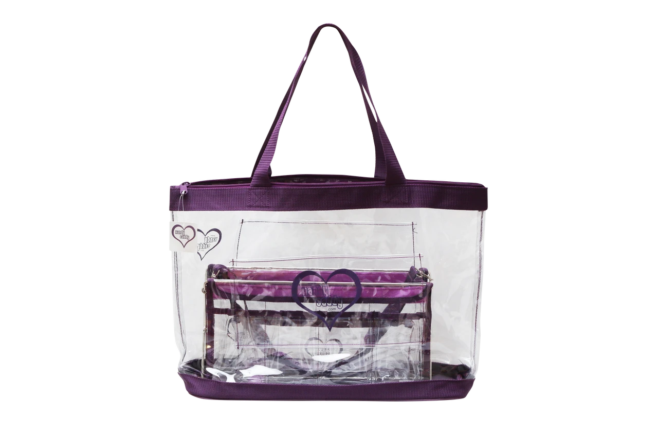 6 piece Handy Caddy Deluxe & Matching See Through Tote