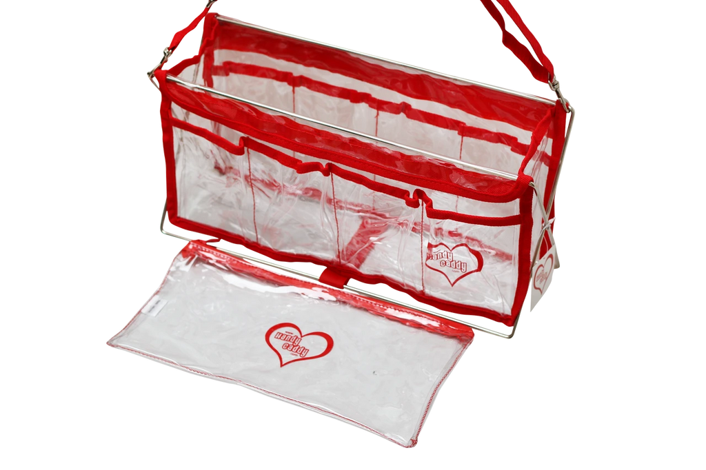 6 piece Handy Caddy Deluxe & Matching See Through Tote