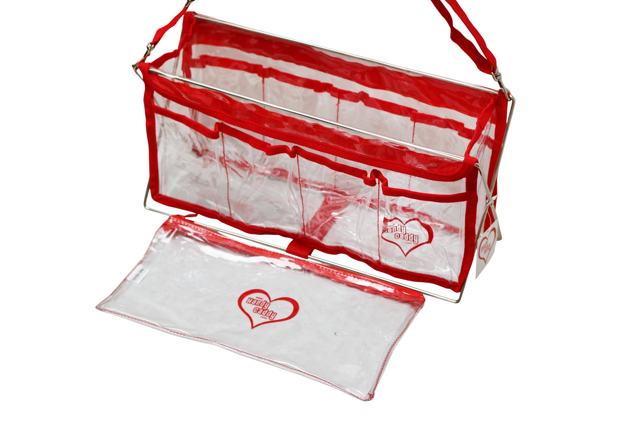 6 piece Handy Caddy Deluxe & Matching See Through Tote