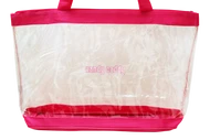 See Through Handy Caddy Tote with Rolling Cart Sleeve