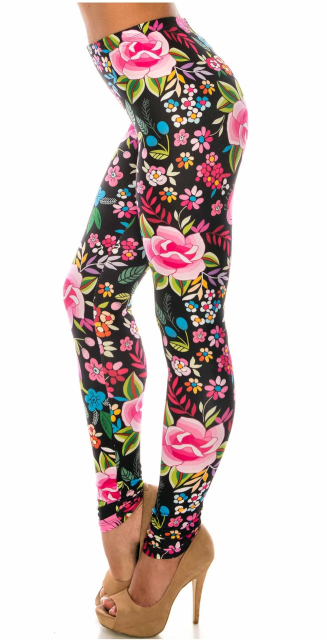 Spanish Flowers with Pockets
